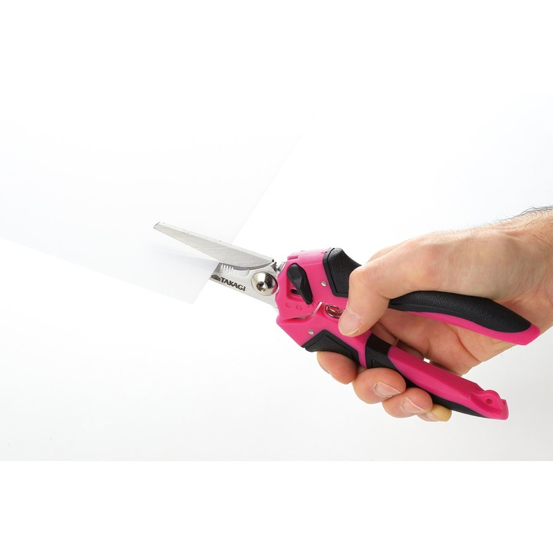 Takagi MS-215 All Purpose Shears, Straight, Stainless Steel, 8.5 inches