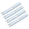 OLYCRAFT 4Pcs Portable Chainsaw Depth Gauge File Guide Tool 0.25