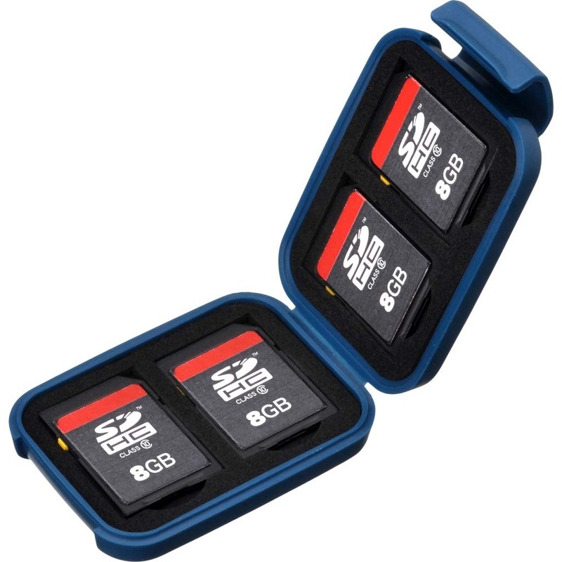 Hakuba Portable Media Case Small , bule