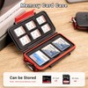 Kiorafoto 9 Slots Professional Water-Resistant Anti-Shock Holder Storage SD SDHC