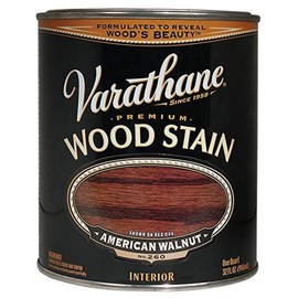Varathane 211727H Premium Wood Stain, Quart, American Walnut