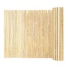 Landgarden Natural Bamboo Slat Screening, Eco-Friendly Privacy Slat Fence, Bamboo