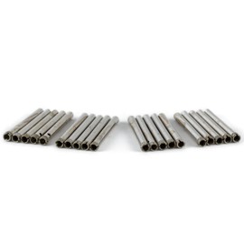 JINGLING 6mm Diamond Drill Bit, 1/4" Diamond Drill Bits for Glass, Coated Core Drill Hole Saw Drilling Tools for Rocks Ceramic Tile Pack of 20Pcs