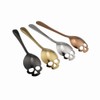 304 Stainless Steel Skull Sugar Spoon Dessert，Tea ，Coffee Stirring Spoon
