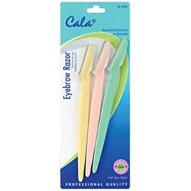 CALA Eyebrow Razor 3pcs (Model: 70 723B) by Cala