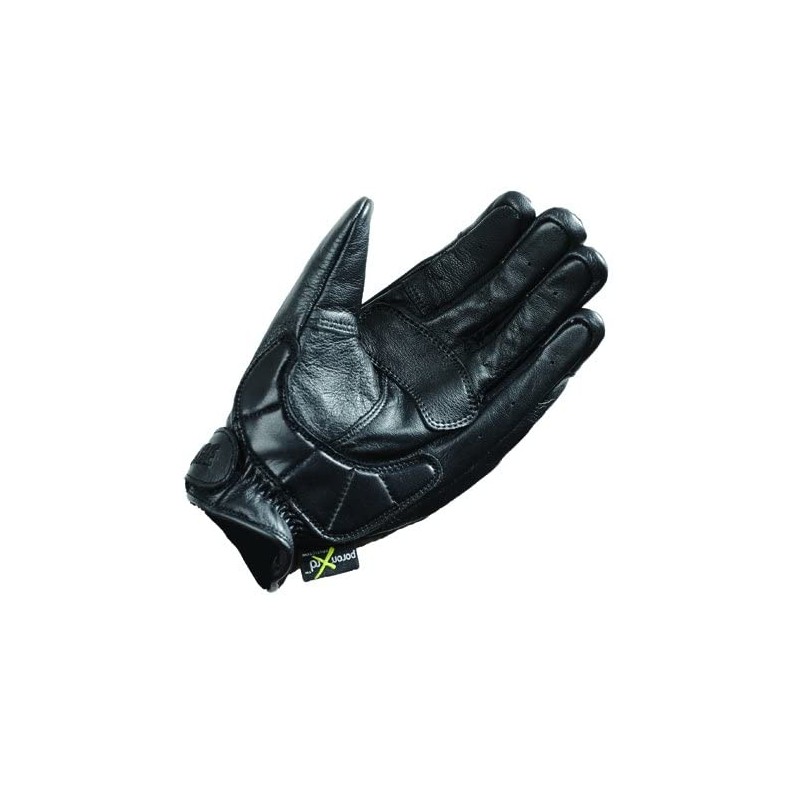 POWERAGE PG-23151-N.BK-L Motorcycle Gloves Rib Mesh Gloves Natural Black Size: