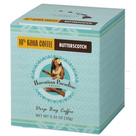 Hawaiian Paradise Khea 10% Kona Butterscotch D.B.C (Box) 0.4 oz (10 g) x 10 P