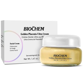 BIOCHEM Golden Placenta Ultra Cream - 1.41 oz. / 40 g Anti-aging Face Moisturizer