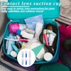6 Stück Kontaktlinsen Sauger Weiche Linsen, Silikon Kontaktlinsenentferner,ontaktlinsen Einsetzhilfe, Kontaktlinsen