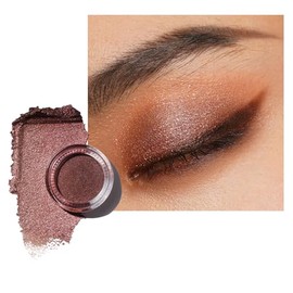 Oulac Lidschatten Braun| Hochpigmentierter Creme-Lidschatten| Wasserfest & Langlebig| Satiniertes Metallic Finish|Verblendbar & Faltenfreies Augen-Makeup|Vegan |06g (05)