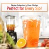 Dining Collection Clear Plastic Pitcher – 52 oz – 6