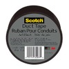 Scotch Duct Tape, 1.88 in x 20 yd, Jet Black,