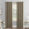 Sun Zero Soho Blackout Energy Efficient Grommet Curtain Single Panel,