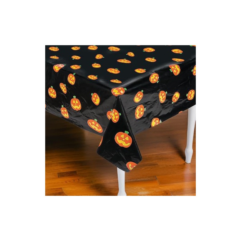 Fun Express Jack O Lantern Table ROLL - Party Supplies