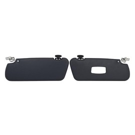Sun Visor Set for Mercedes W113, 230-250 SL, 1967-1971 (Black)