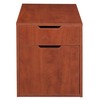 Niche Mod Freestanding Box File Pedestal with no Tools Assembly-