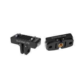 YUULNMOP Magnetic Quick Release Adapter Mount Compatible with Insta360 X5/Ace Pro/Ace Pro2/1,Magnetic Base with 1/4" Screw & Foldable Dual-Claw Mount Dual Interface for Action Camera Accessories