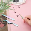 3pcs Eyelash Tweezers Tool, 3 Designs False Eyelash Extension Set