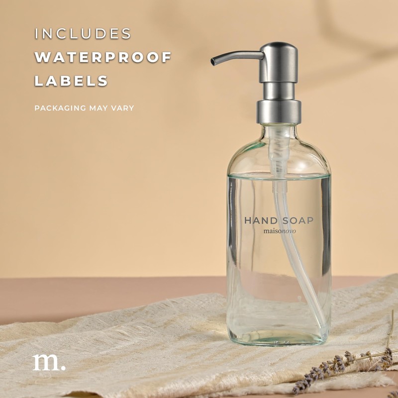 MaisoNovo Hand Soap Dispenser for Bathroom | 16.9 fl oz