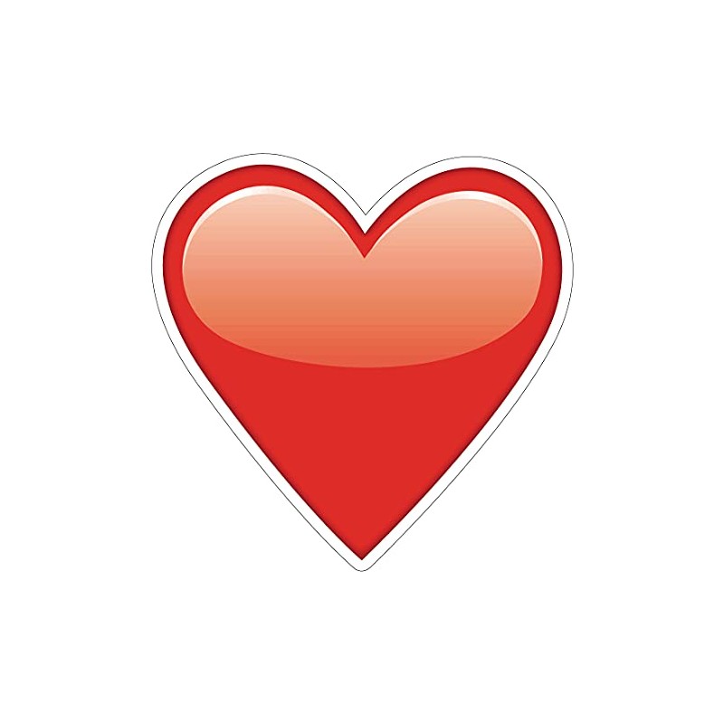 Imagine This Company Emoji Heart Shaped Pet Magnet; Removable Magnets