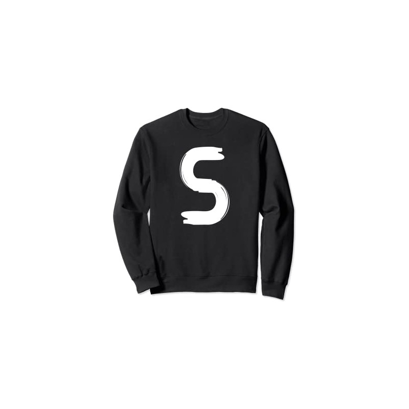 Creative Bold White Letter S - Design - Alphabet -