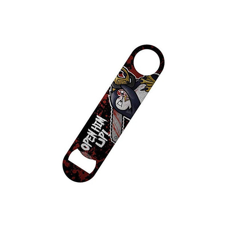 Psycho Penguin Open Him Up Bar Blade Bottle Opener 18x4cm