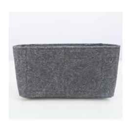 EDLMKM Multi-Pocket Felt Handbag Organizer, BBag Insert Organizerr, Felt Mini Bag Organizerr, Folding Tote Bag Organizer Insertt, Handbag Inserts Organiser (Grey, 16 * 5 * 8cm)