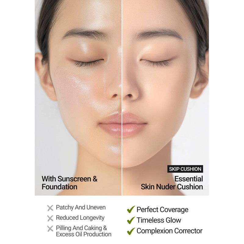 JUNGSAEMMOOL Essential Skin Nuder Cushion 14g with Refill 14g Fair