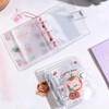 Sticker Notebook, Clear, Girls, Sticker Notebook, A8 Size, Clear Binder,