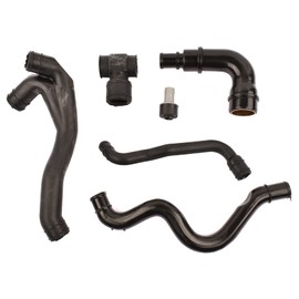 Flynsu Crankcase Ventilation Hose Line Set Replacement for AUQ AUM ARX ARY 1.8T 035103245A