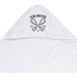 Azeeda 'Wall Climber' Baby Hooded Towel (HT00037761)