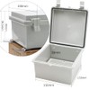 MAKERELE Electrical Weatherproof Outdoor Junction Box Small with Wall Bracket