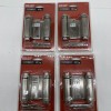 Everbilt Lot of 4 Everbilt 3'' Satin Nickel Finish Door