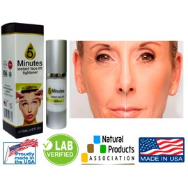 5 Minute Instant Face Lift Anti-Ageing Wrinkle Tighten cream 1 bottle 15ml