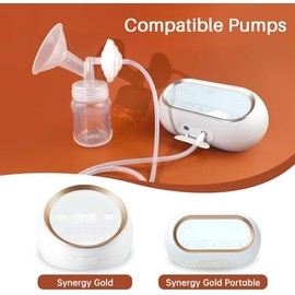 PumpMom - Tubo de repuesto para bomba de leche eléctrica Spectra Synergy Gold doble y portátil, sin BPA, repuesto Spectra SG de doble potencia