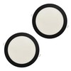 JANDEI - Pack of 2 LED Downlights 18 W Round