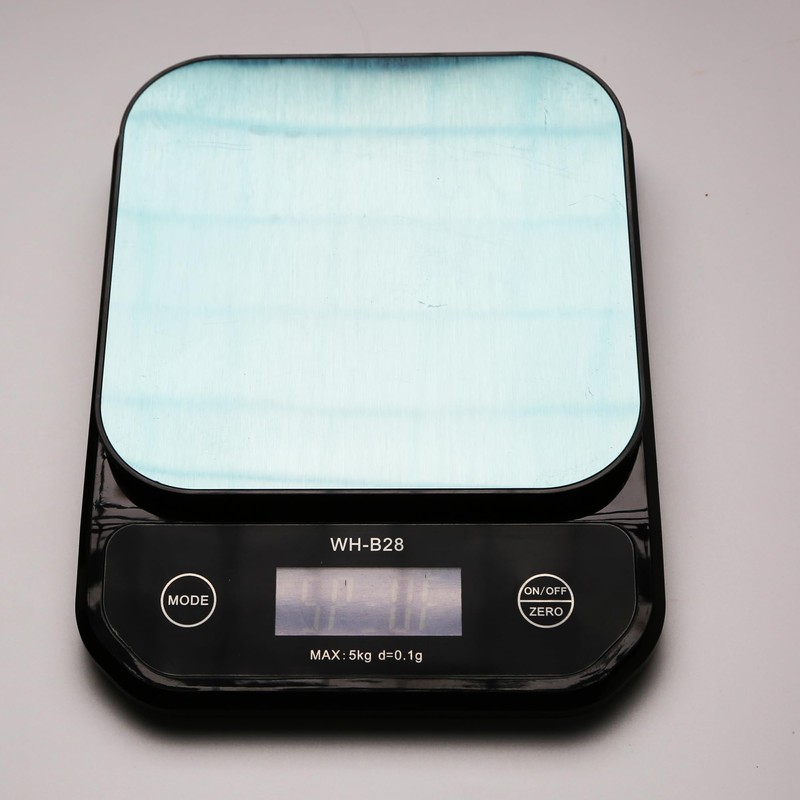 TMAX Waterproof Kitchen Scale, 0.1g/0.003oz High Precision, 5kg/11lb, USB Rechargeable.