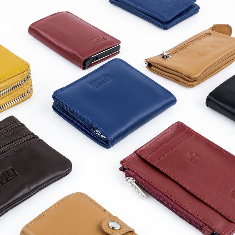 Lois - Men's Leather Wallet - Men's Leather Wallets with