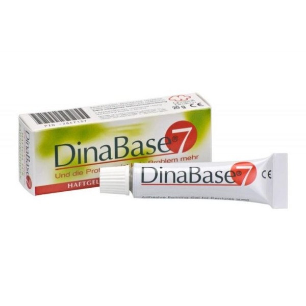 Alliance Healthcare Dinabase 7 Gel Fixatif Appareil Dentaire 20g