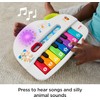 Fisher-Price Baby Toy Laugh & Learn Silly Sounds Light-Up Piano