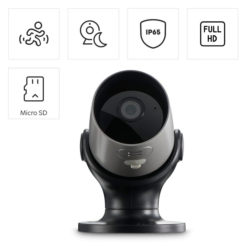 Hama WLAN Surveillance Camera for Outdoor Use, Outdoor Camera with
