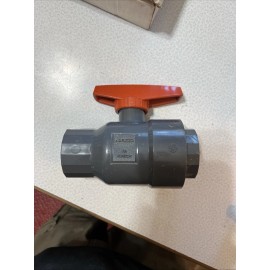 Chemtrol Nibco T45HV-V 1 1/2" Horizon Ball Valve PVC-Grey VIT - NEW