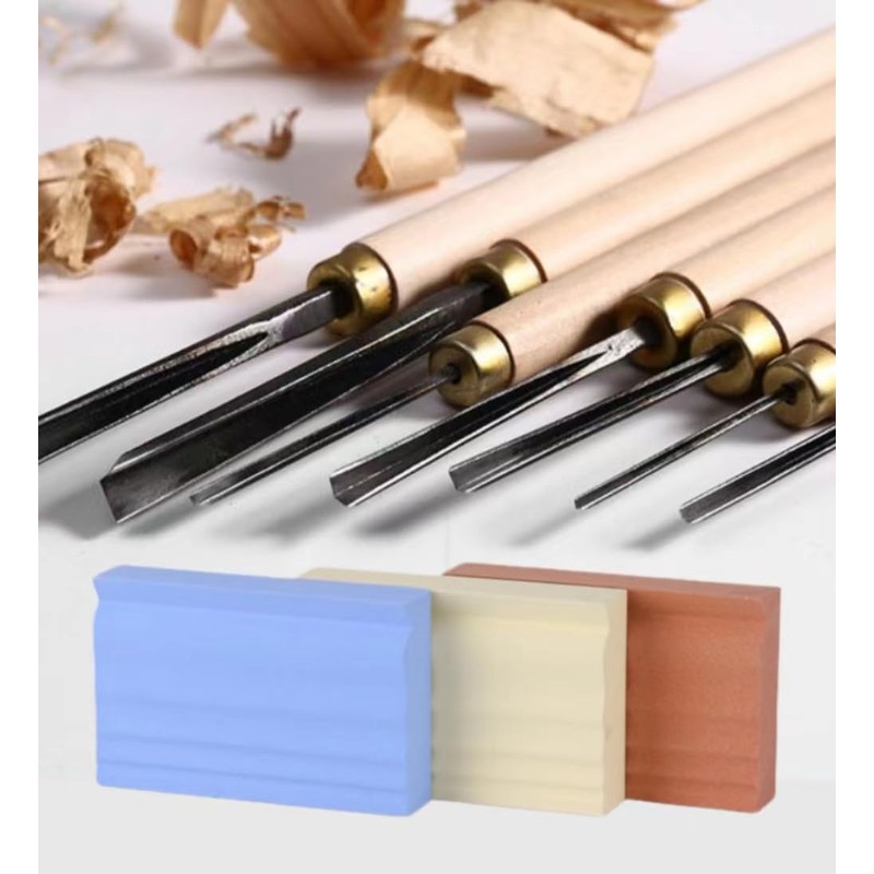 RYFCRRZ Sharpening Stones for Wood Carving Tools - Whetstones Wood