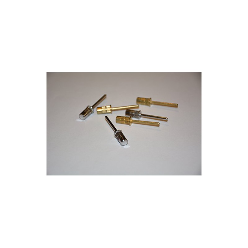 NaRaMax Nail Drill/File (Quantity: 6pcs) 3 Silver + 3 Gold