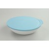 TUPPERWARE Allegra 1.5 L Light Blue White Serving Bowl P
