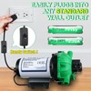 Dreyoo Water Diaphragm Pump, 115V AC, 5.5 GPM, 60 PSI