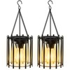 KOOPER Solar Lanterns Outdoor Waterproof, 14.56" Upgraded Bright Hanging Solar