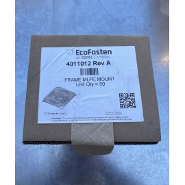 EcoFasten New Ecofasten Solar 4011012 Frame MLPE Module Stainless Steel Mount - Box of 50