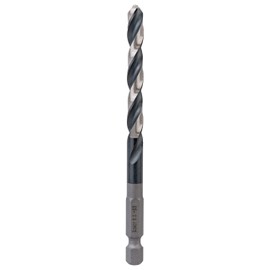 Bosch Professional 1 x Impact Control HSS twist drill bit (for metal, 6.5 x 63 x 107 mm, hammer drill accessories)