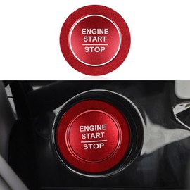 BRMYL Engine Push Start Stop Button Cover Trim for 2022 2023 2024 Honda Civic / 2023 2024 Honda CRV Accessories